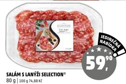 Salám s lanýži Selection