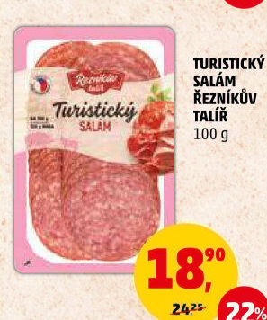 Salám turistický Řezníkův talíř