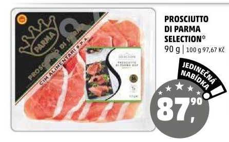 Šunka Prosciutto di Parma Selection