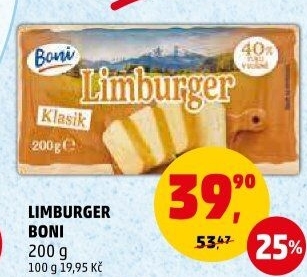 Sýr Limburger Boni