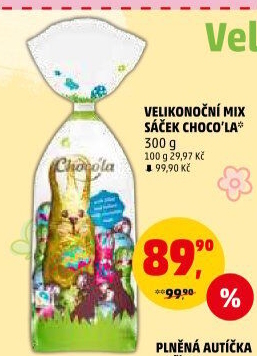Velikonoční balíček Choco'