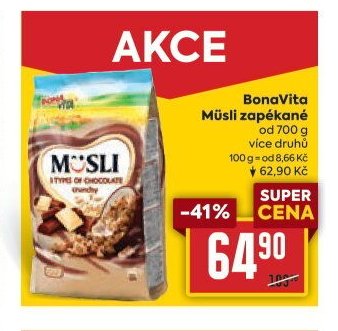 BonaVita Müsli zapékané od 700 g