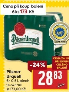 Pivo Pilsner Urquell - BILLA akcniletaky.com