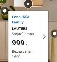 LAUTERS Stojací lampa