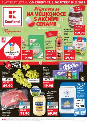 akční leták Kaufland 13.3.2024-19.3.2024