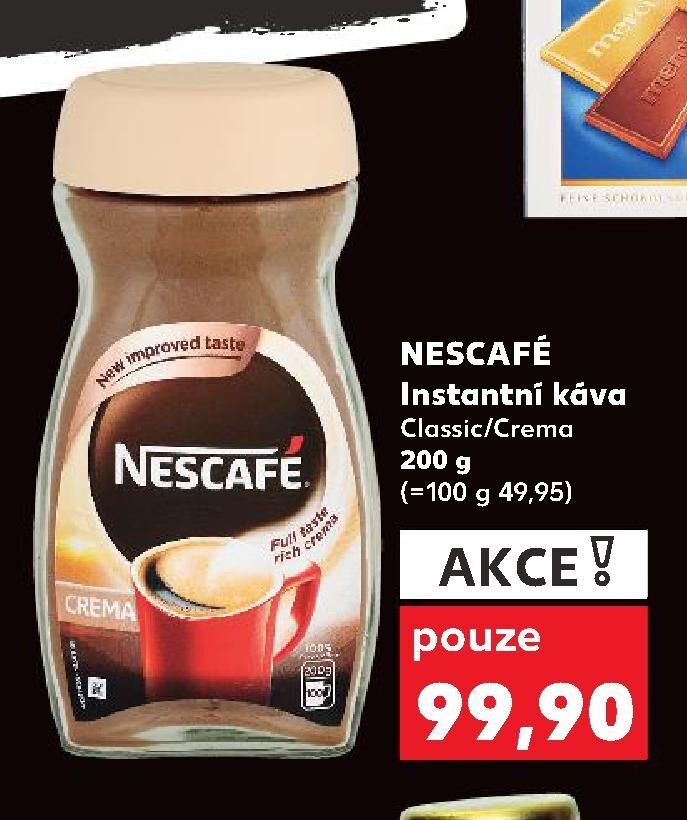 NESCAFÉ Instantní káva Classic/Crema