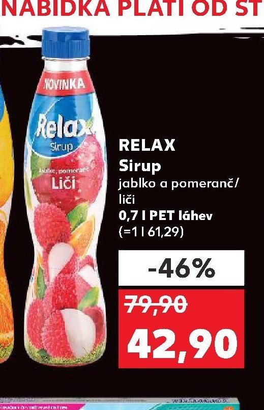 RELAX Sirup liči