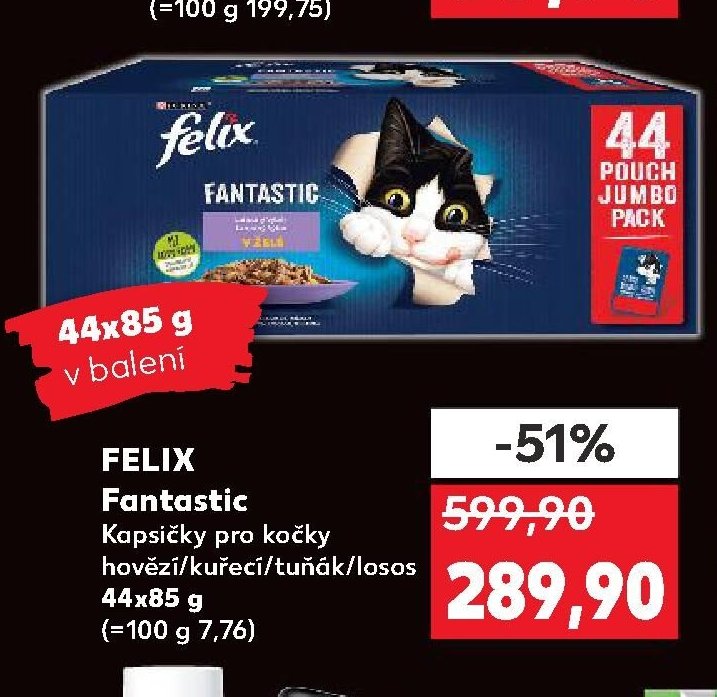 FELIX Fantastic Kapsičky pro kočky