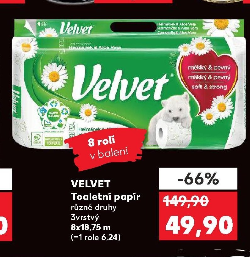 VELVET Toaletní papír