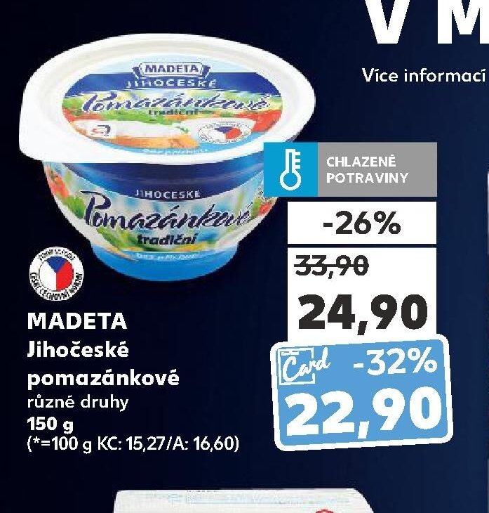 MADETA Jihočeské pomazánkové