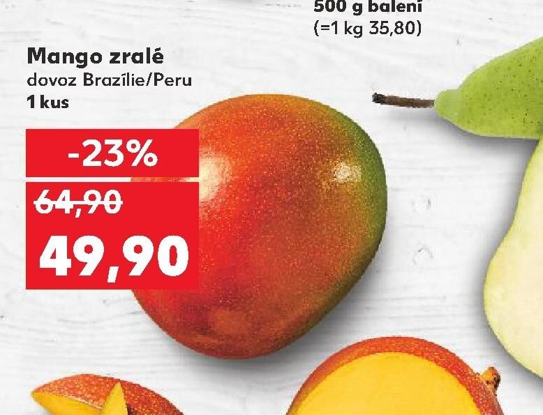 Mango zralé