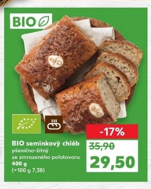 BIO semínkový chléb
