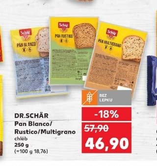 DR.SCHÄR PAN BLANCO/Rustico/Multigrano chléb