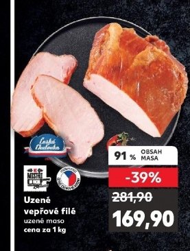 Uzené vepřové filé