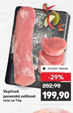 Vepřová panenská svíčková