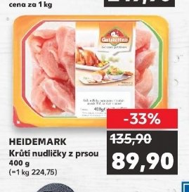HEIDEMARK Krůtí nudličky z prsou