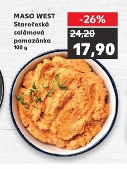 MASO WEST Staročeská salámová pomazánka