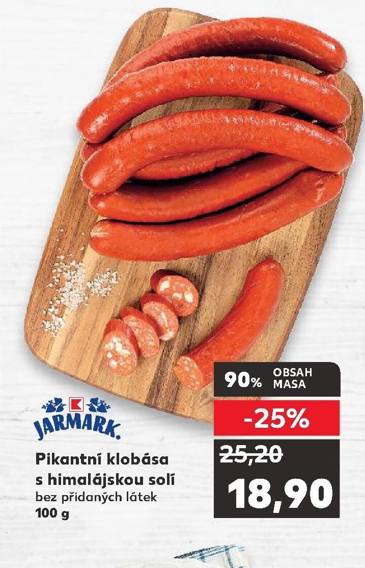 JARMARK Pikantní klobása