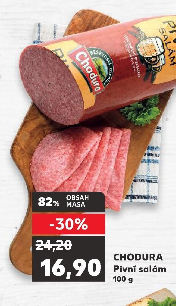 CHODURA Pivní salám