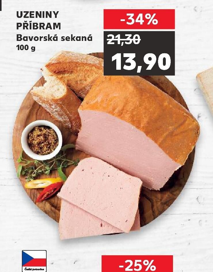 UZENINY PŘÍBRAM Bavorská sekaná