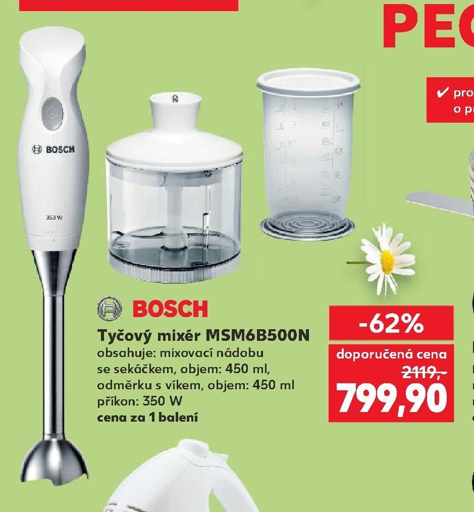 BOSCH Tyčový mixér MSM6B500N