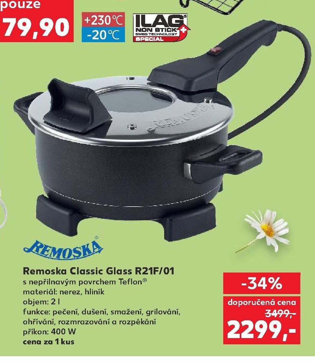 REMOSKA Remoska Classic Glass R21F/01