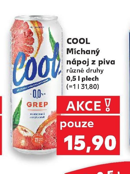 Cool Míchaný nápoj z piva různé druhy 0,5 l plech
