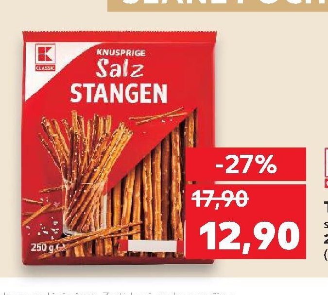 KNUSPRIGE TYČINKY solené
