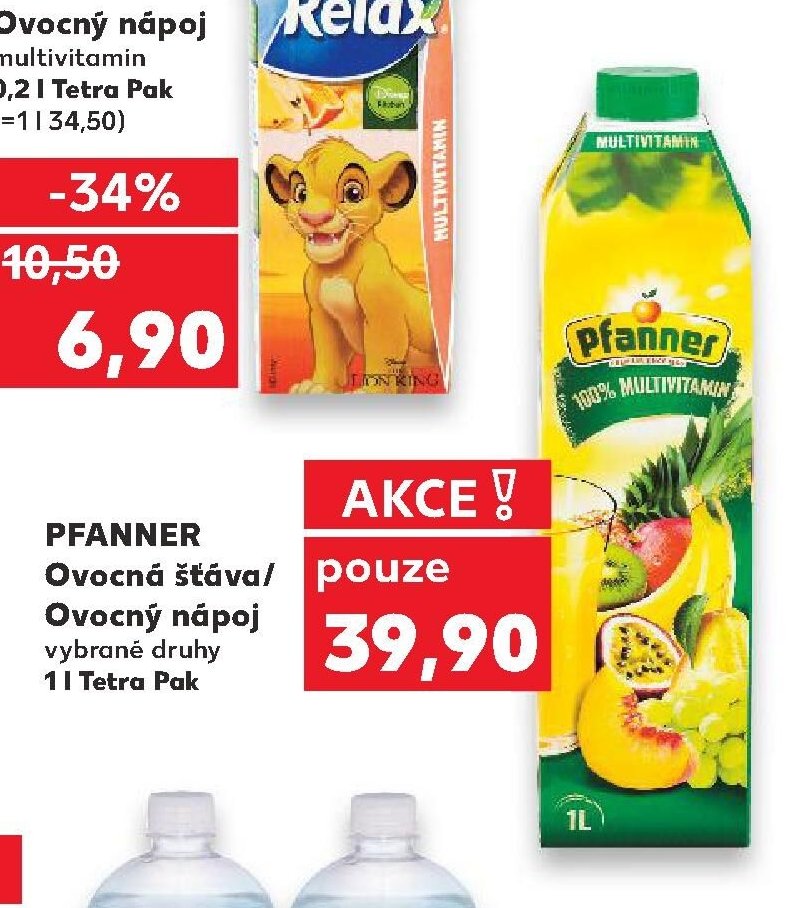 Pfanner Ovocná šťáva / Ovocný nápoj