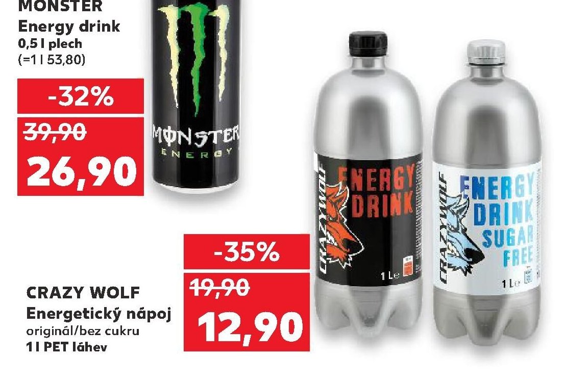Crazy Wolf Energetický nápoj