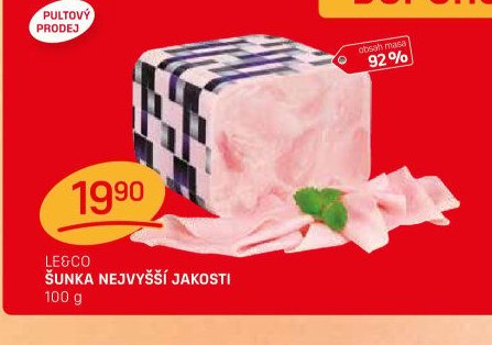 LE&CO ŠUNKA NEJVYŠŠÍ JAKOSTI