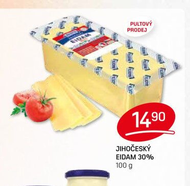 JIHOČESKÝ EIDAM 30%