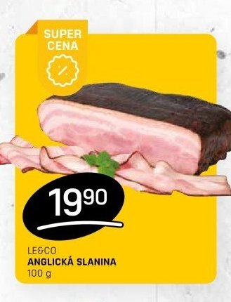 LE&CO ANGLICKÁ SLANINA
