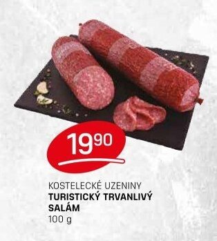 KOSTELECKÉ UZENINY TURISTICKÝ TRVANLIVÝ SALÁM