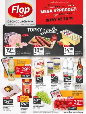 akční leták FLOP TOP 11.3.2024-17.3.2024