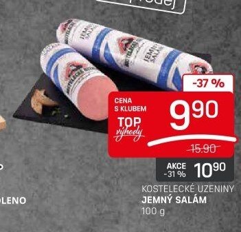 KOSTELECKÉ UZENINY JEMNÝ SALÁM
