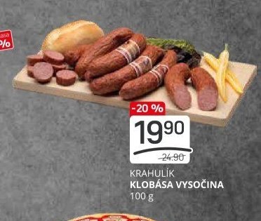 KRAHULÍK KLOBÁSA VYSOČINA