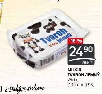MILKIN TVAROH JEMNÝ