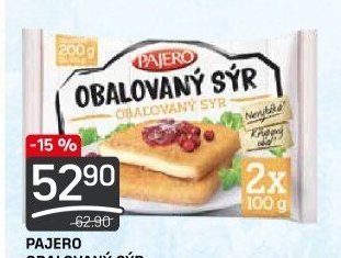 Pajero obalovaný sýr