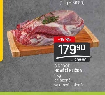 Bidfood hovězí kližka