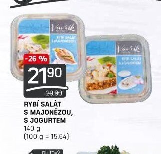 RYBÍ SALÁT S MAJONÉZOU, S JOGURTEM