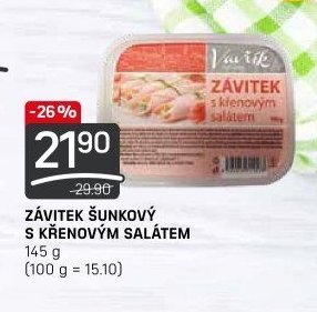 ZÁVITEK ŠUNKOVÝ S KŘENOVÝM SALÁTEM
