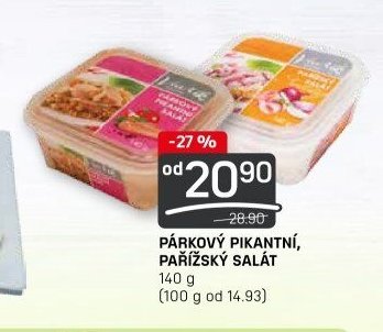 PÁRKOVÝ PIKANTNÍ, PAŘÍŽSKÝ SALÁT