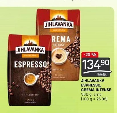 JIHLAVANKA ESPRESSO, CREMA INTENSE