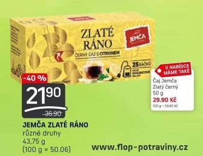 JEMČA ZLATÉ RÁNO