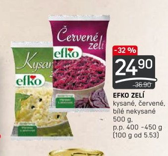 Efko zelí