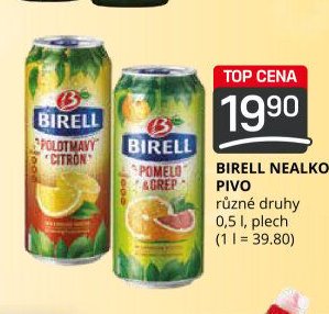 Birell nealko pivo