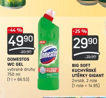 Domestos WC gel