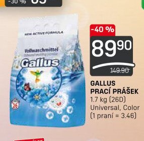 Gallus prací prášek