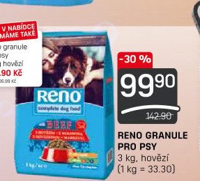 Reno granule pro psy